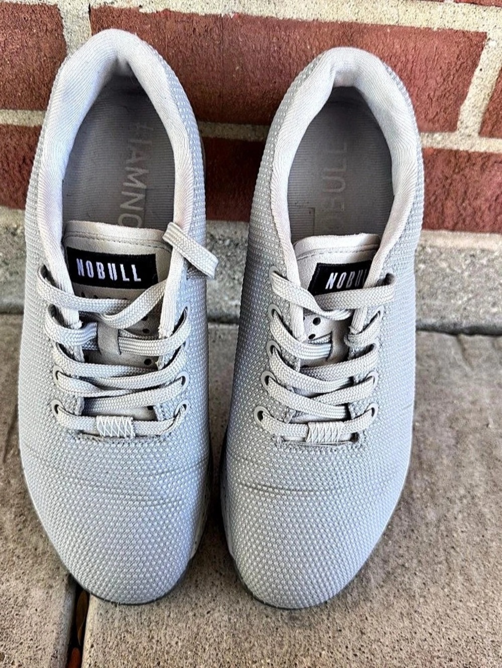 Nobull Trainer Light Grey Athletic Shoes Gray Women's US 7 & US 8.5